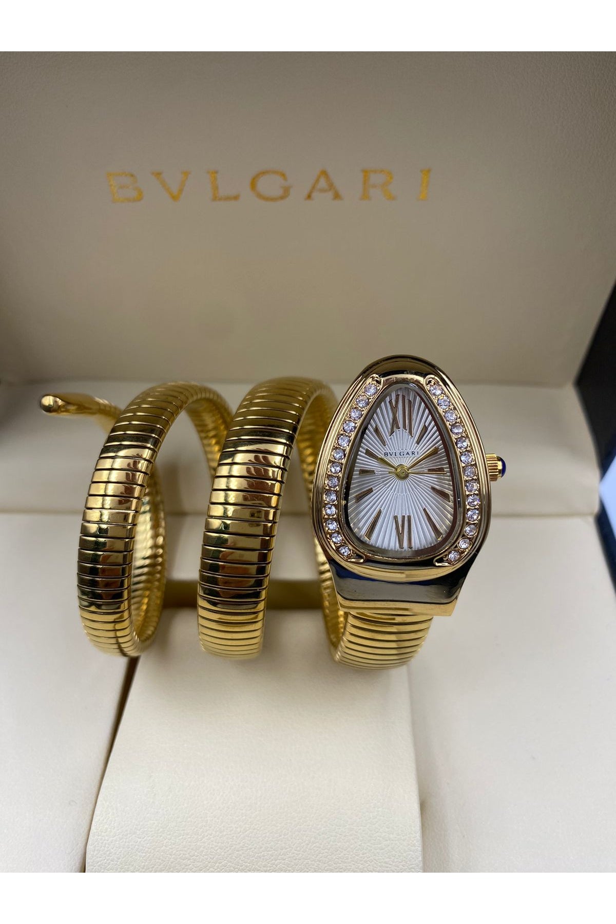 BVLGARI - Snake-Shaped Ladies Bracelet Watch - UAE