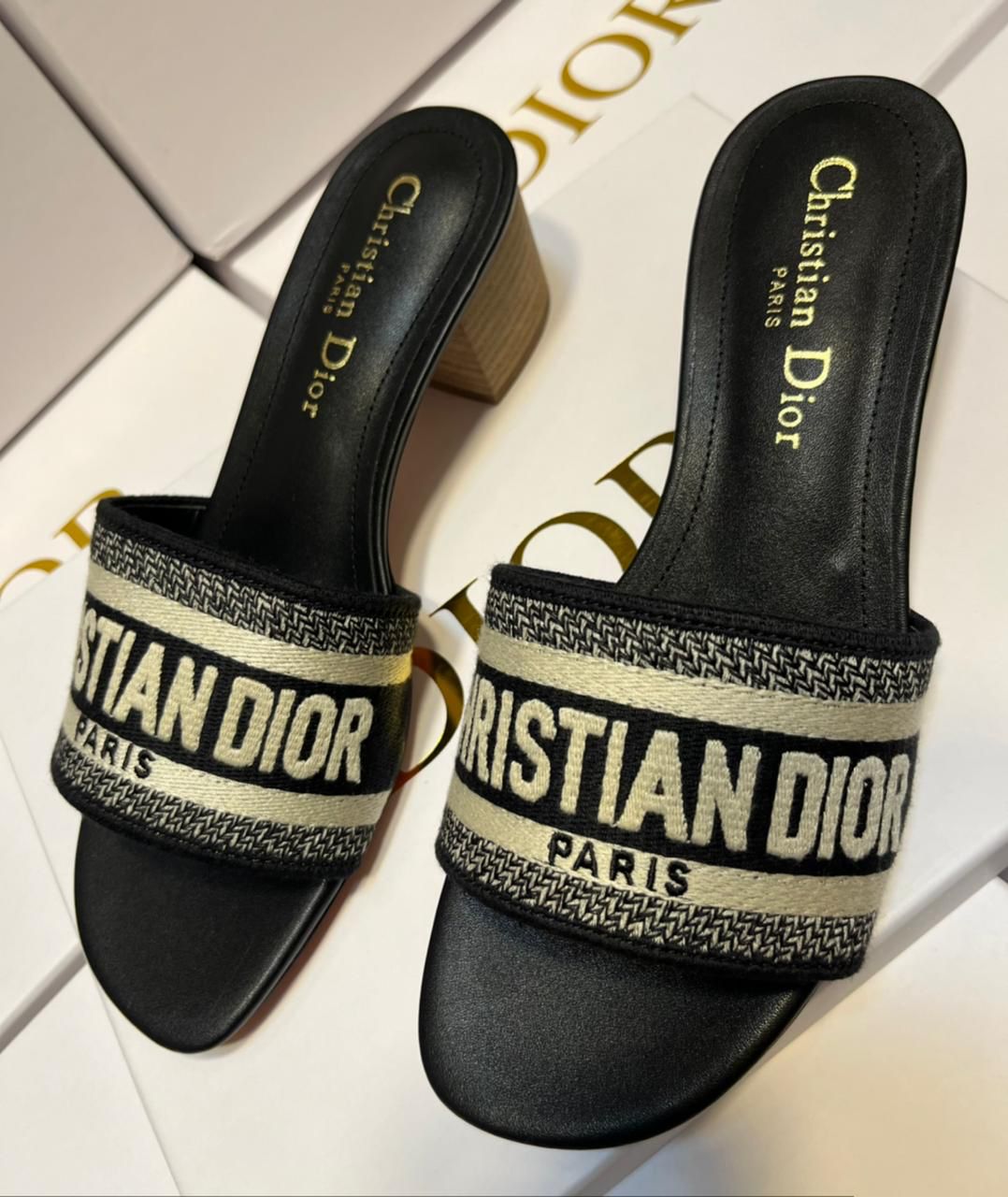 Christian Dior Block Heel - UAE